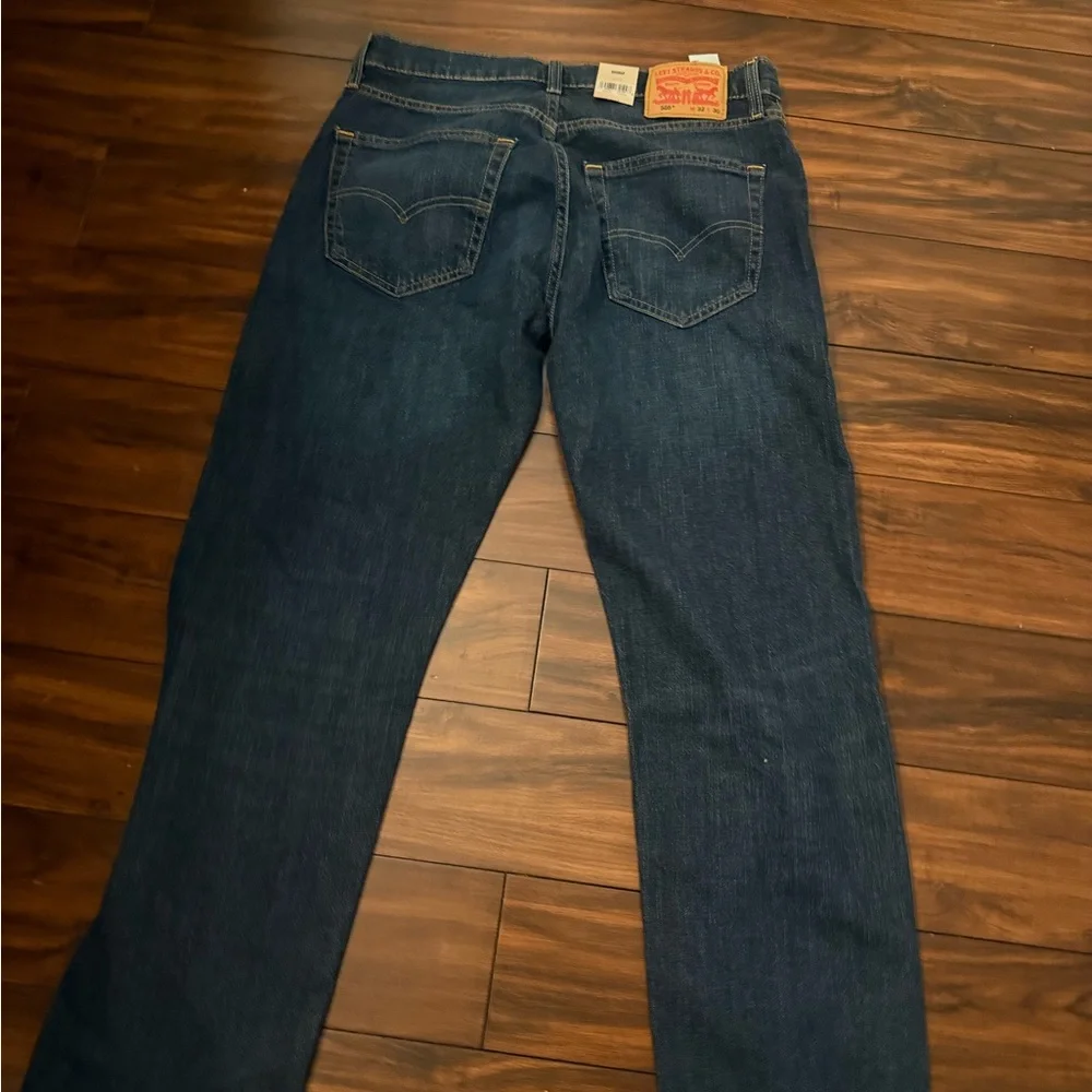 Levi's Men's Classic Indigo Straight Jeans - Picture 5 of 5